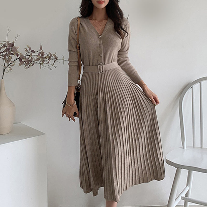 LINER ELEGANT DRESS