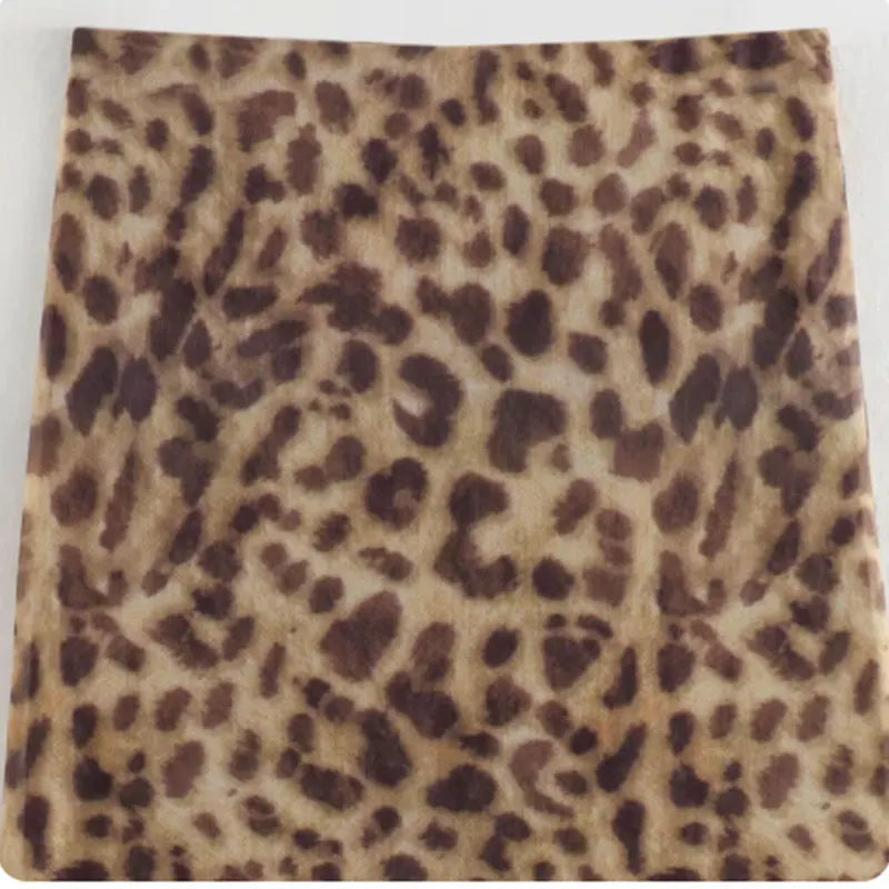 LEOPARD SKIRT