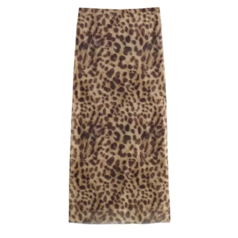 LEOPARD SKIRT