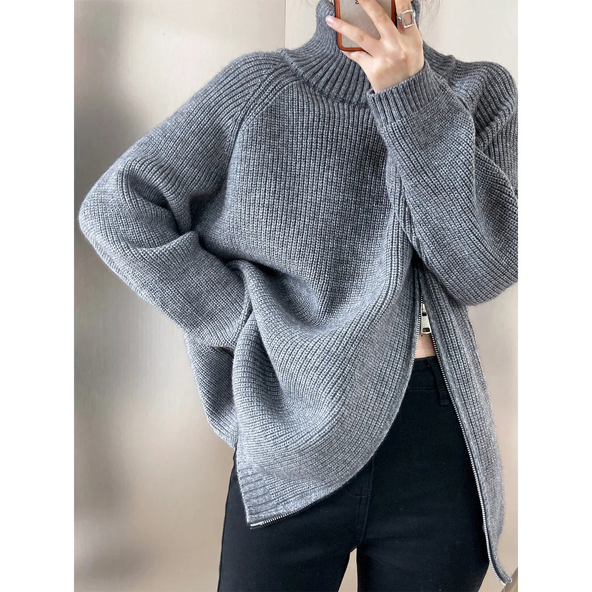 OVERSIZE FASHION SWEATER