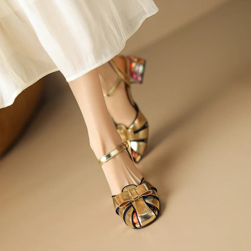 VENICE LEATHER SANDALS